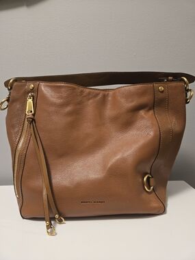 Rebecca Minkoff Tan Leather Hobo Shoulder Bag